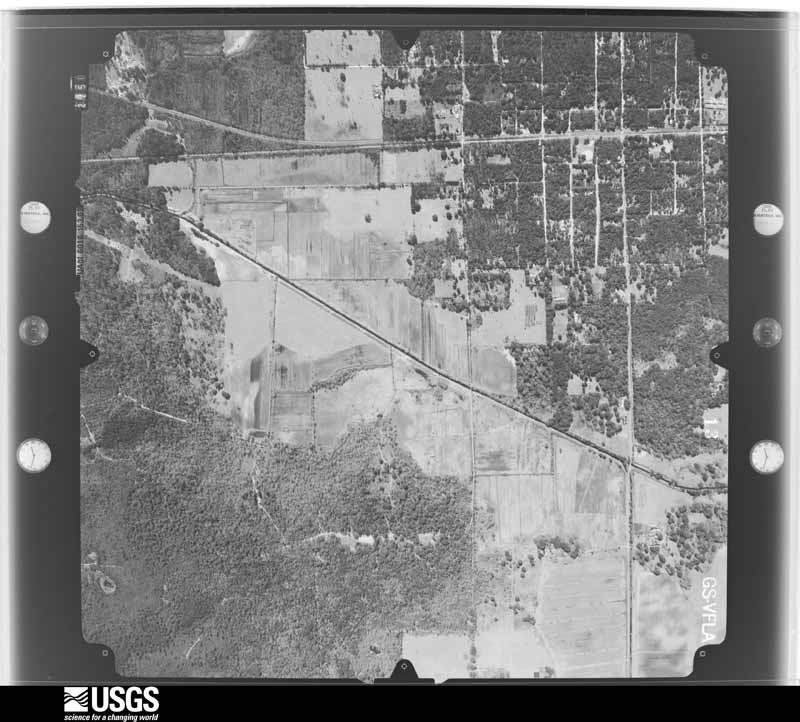 U.S. Geological Survey aerial photograph, 1987-02-13, scale 1:15000