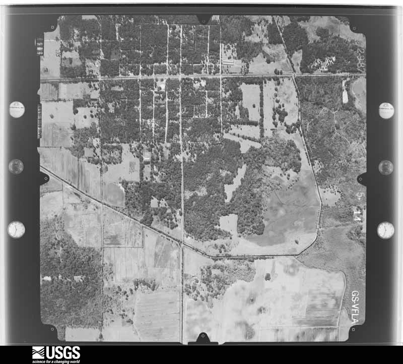 U.S. Geological Survey aerial photograph, 1987-02-13, scale 1:15000