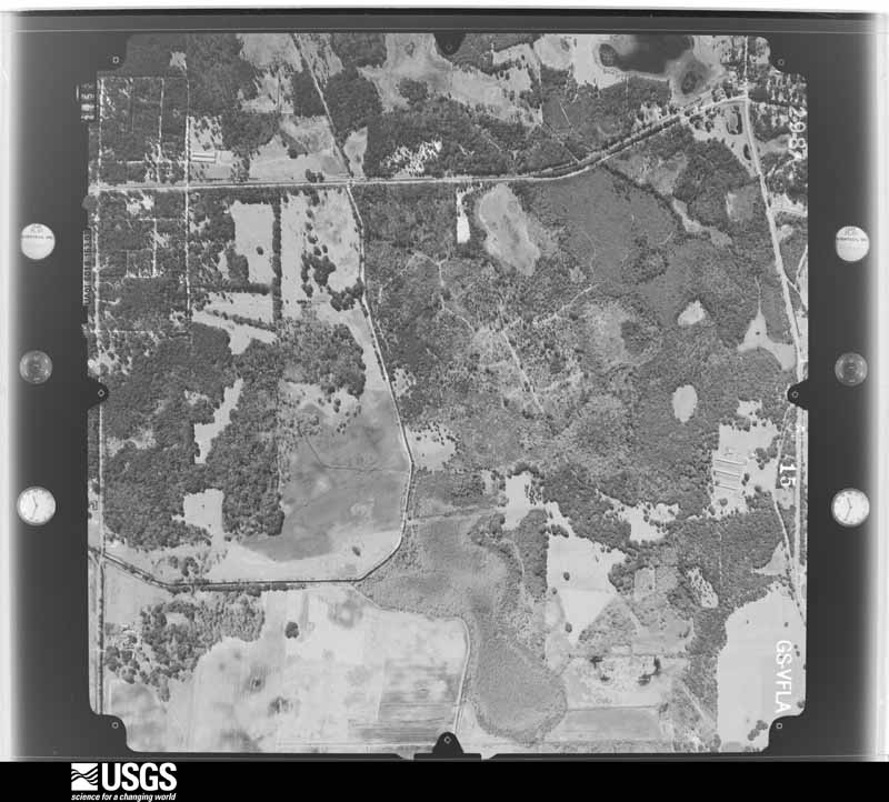 U.S. Geological Survey aerial photograph, 1987-02-13, scale 1:15000