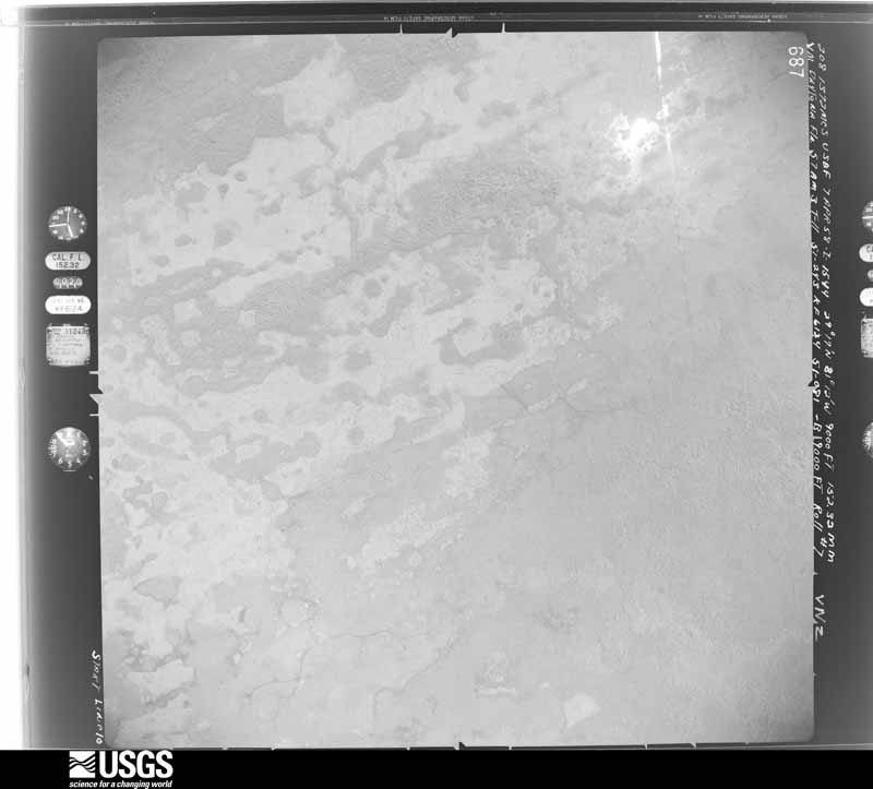 U.S. Geological Survey aerial photograph, 1958-04-07, scale 1:18000