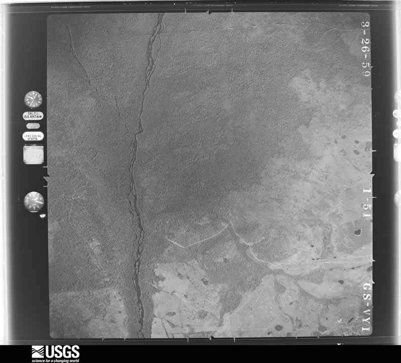 U.S. Geological Survey aerial photograph, 1959-03-26, scale 1:24000