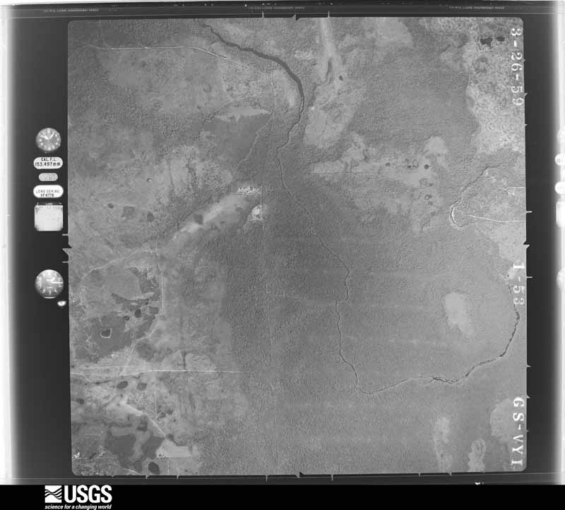 U.S. Geological Survey aerial photograph, 1959-03-26, scale 1:24000