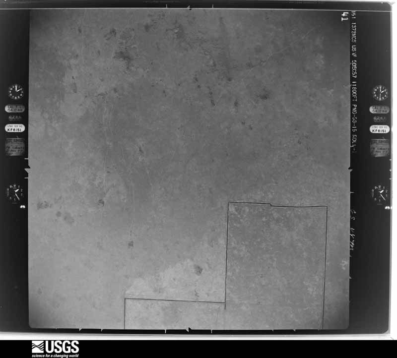 U.S. Geological Survey aerial photograph, 1957-12-05, scale 1:23600