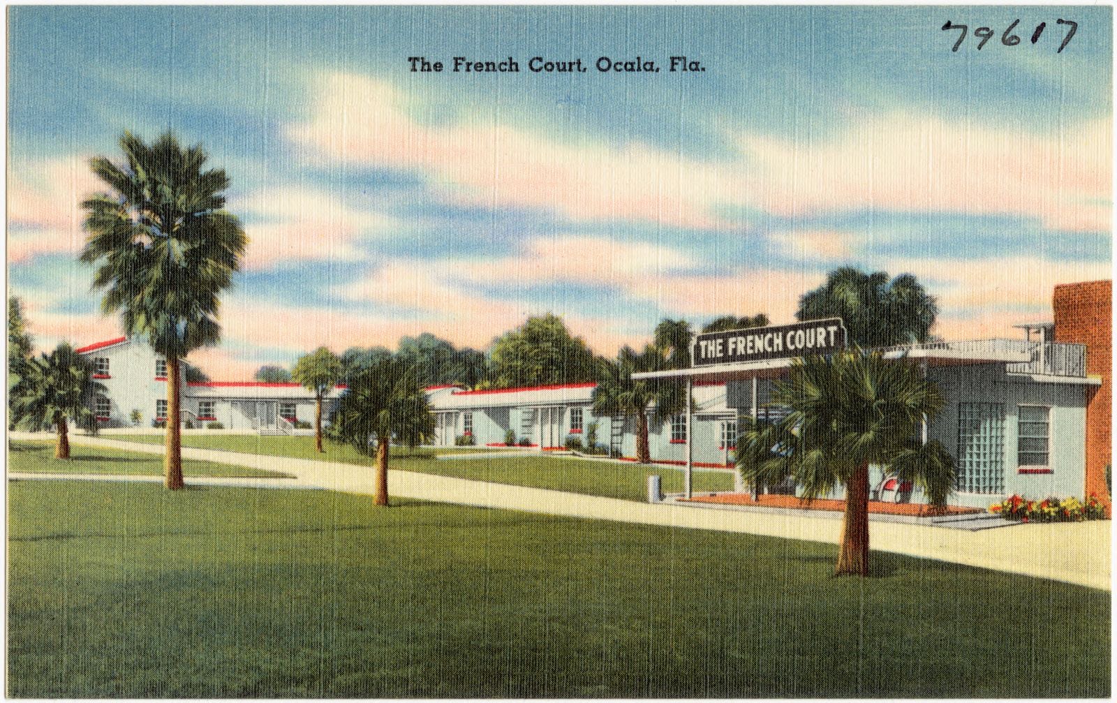 The French Court, Ocala, Florida, Boston Public Library - undated