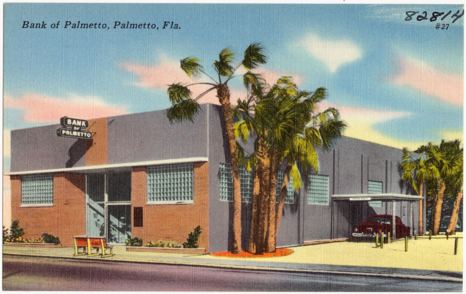 Bank of Palmetto, Palmetto, Florida, Boston Public Library - undated