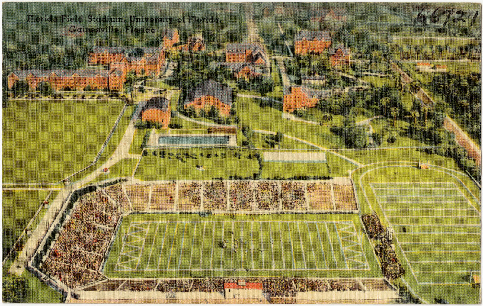 Florida field stadium, University of Florida, Gainesville, Florida, Boston Public Library - undated