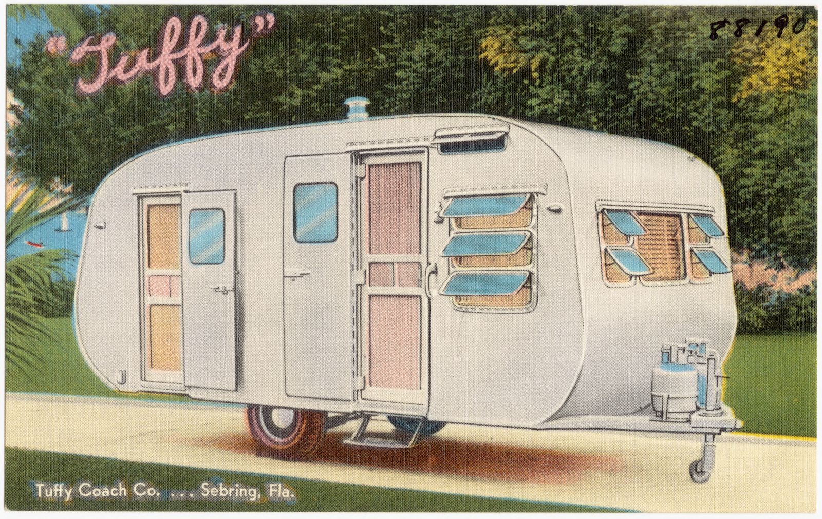 "Tuffy". Tuffy Coach Co.-- Sebring, Fla., Boston Public Library - undated
