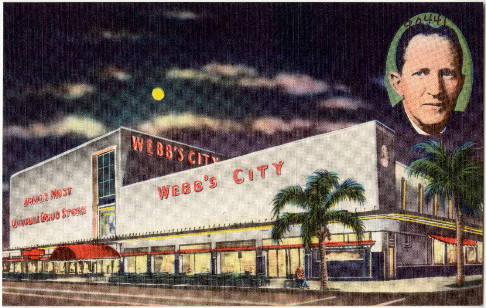 Webb's City, world's most unusual drugstore, Boston Public Library - undated