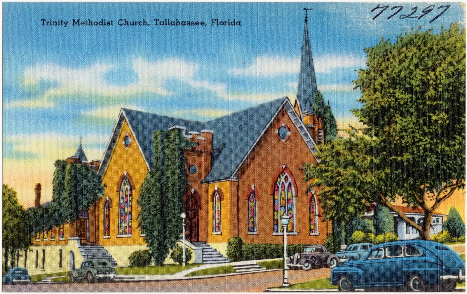 Trinity Methodist Church, Tallahassee, Florida, Boston Public Library - undated