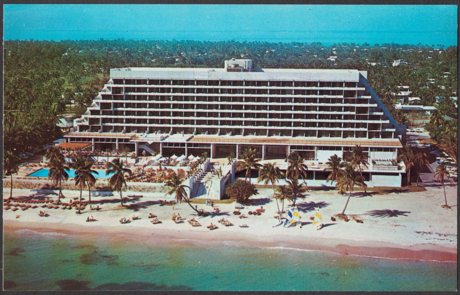 Sonesta Beach Hotel, Key Biscayne, Boston Public Library - undated