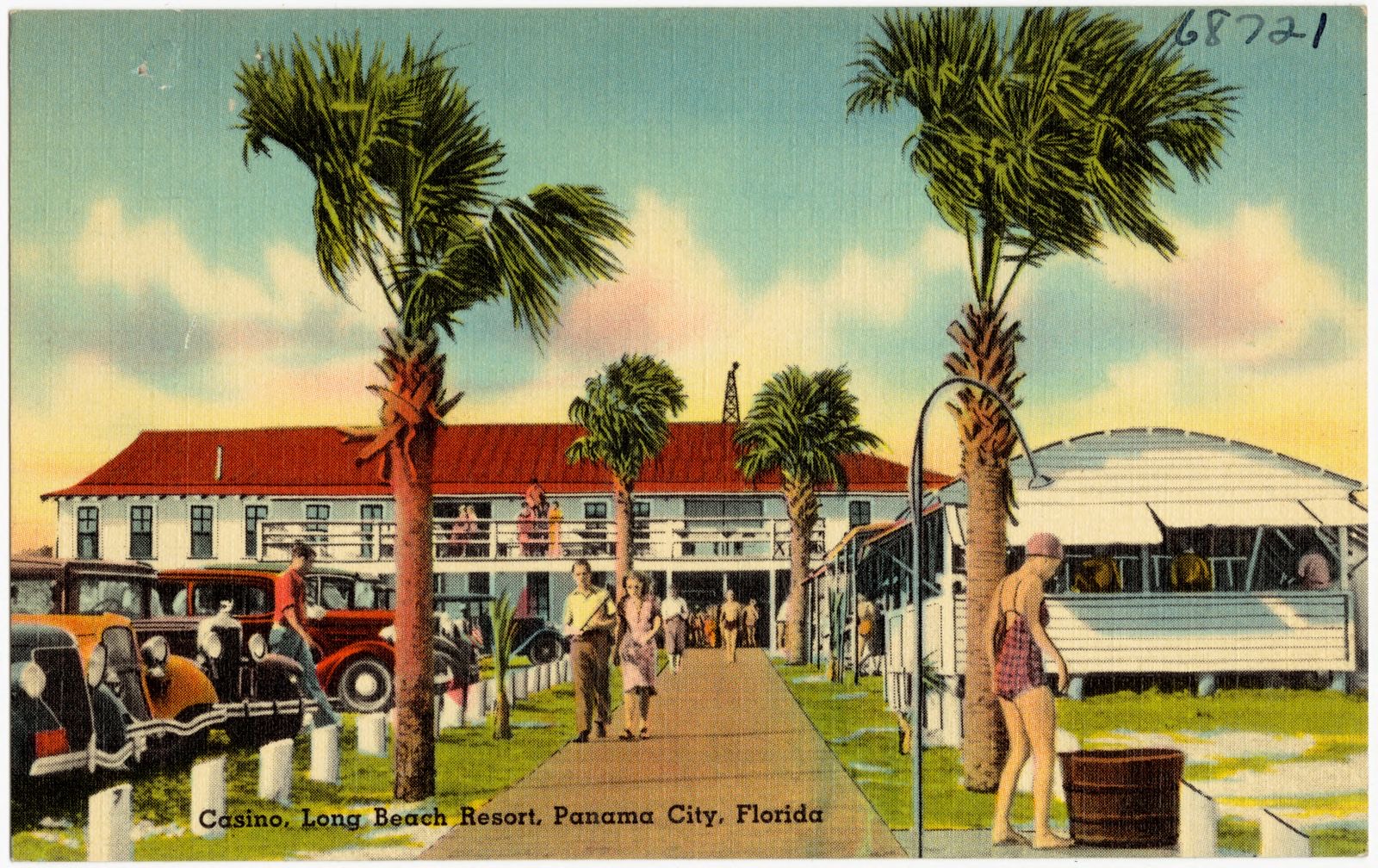 Casino, Long Beach Resort, Panama City, Florida, Boston Public Library - undated
