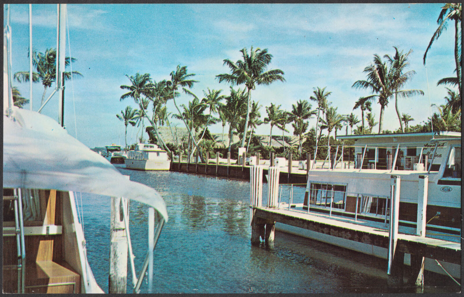 Langford's Outrigger Restaurant and Marina, Jensen Beach, Florida, Boston Public Library - undated