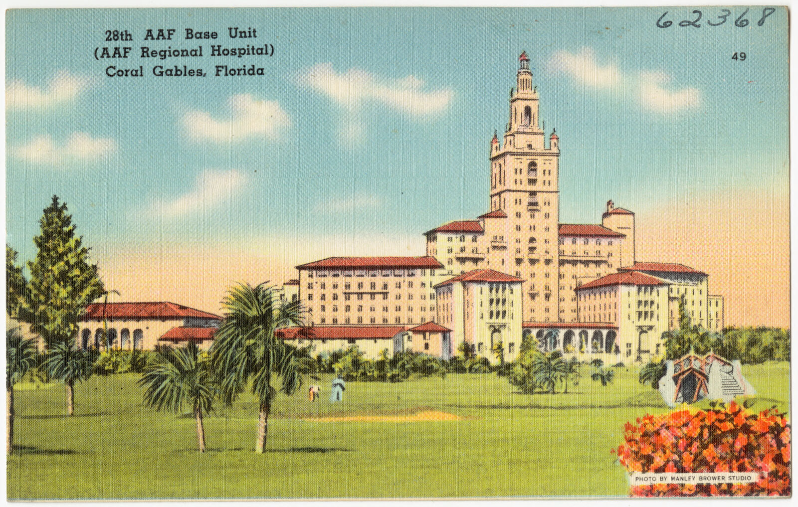 28th AAF Base Unit (AAF Regional Hospital) Coral Gables, Florida, Boston Public Library - undated