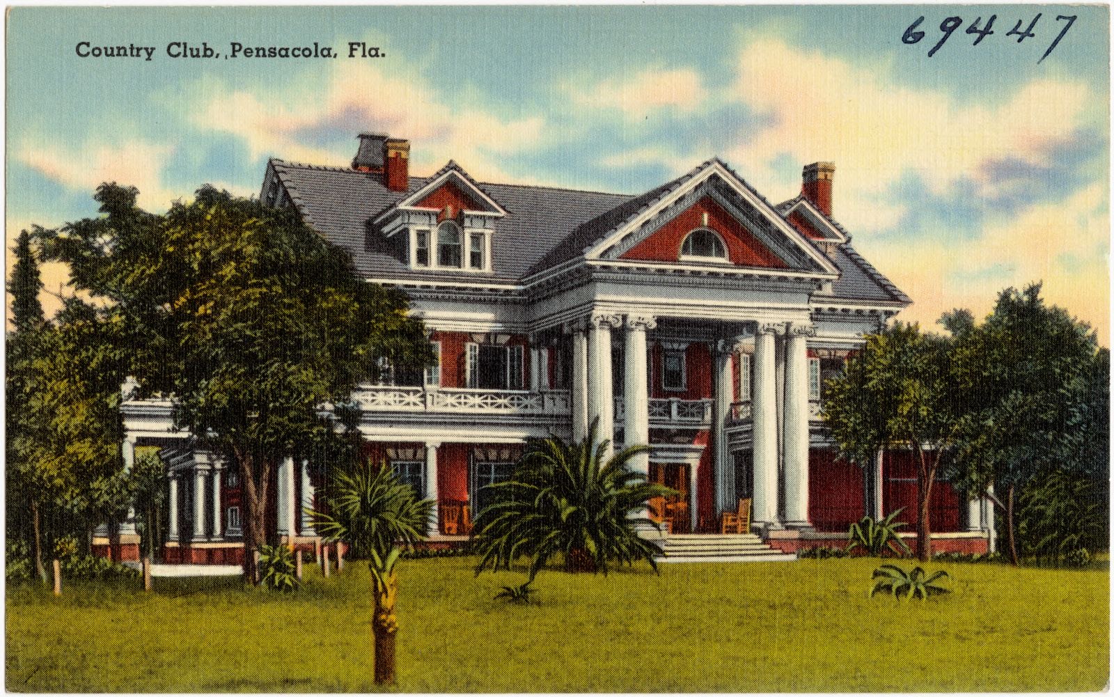 Country club, Pensacola, Florida, Boston Public Library - undated