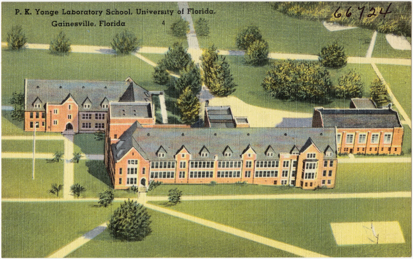 P.K. Yonge Laboratory School, University of Florida, Gainesville, Florida, Boston Public Library - undated