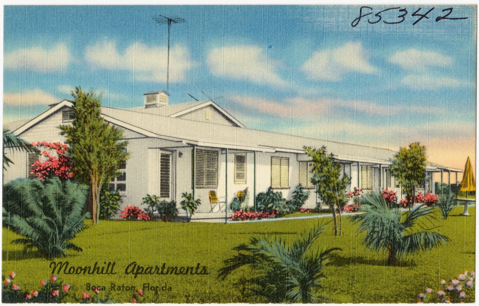 Moonhill Apartments, Boca Raton, Florida, Boston Public Library - undated