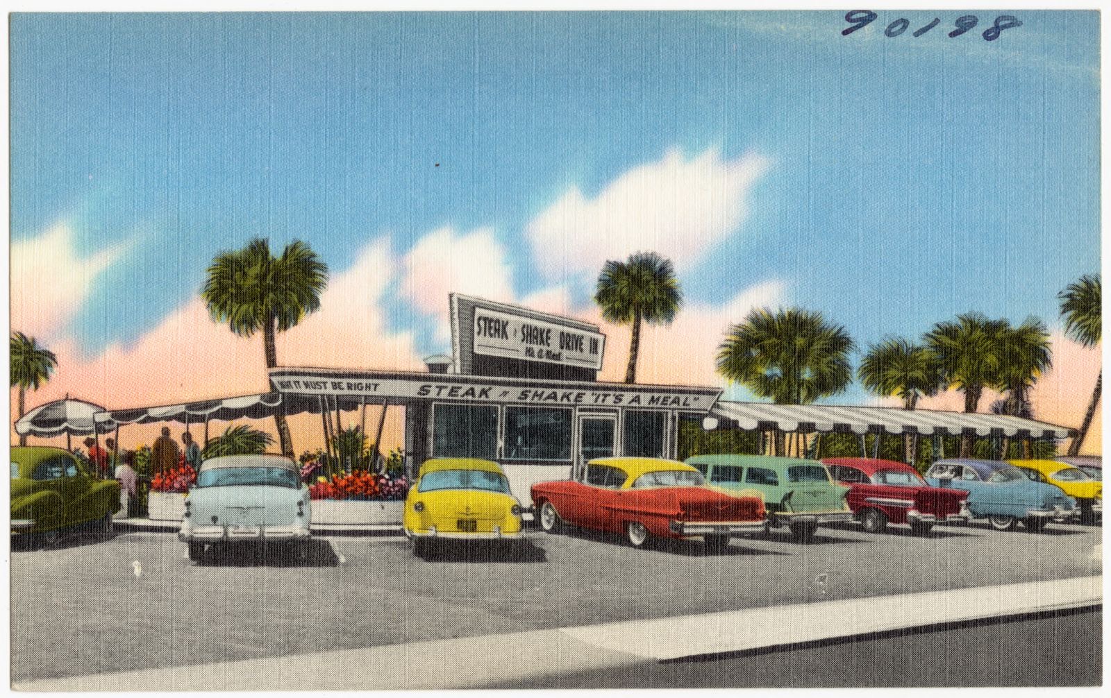 Steak n Shake, "It's a meal", Boston Public Library - undated