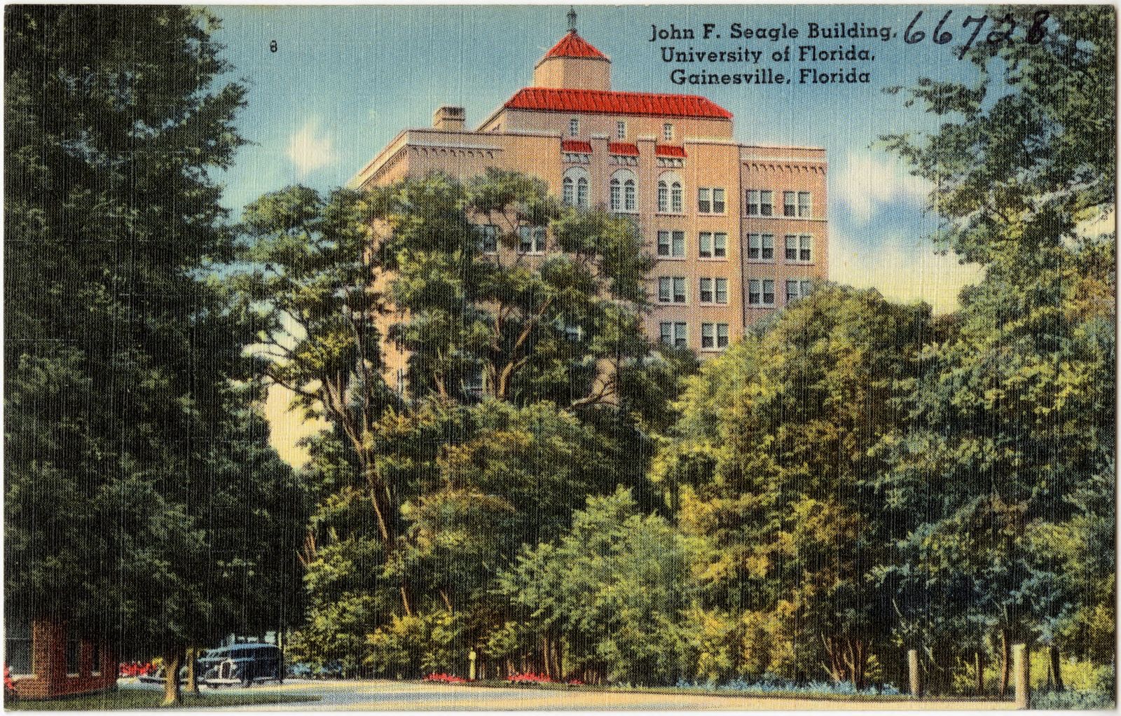 John F. Seagle Building, University of Florida, Gainesville, Florida, Boston Public Library - undated
