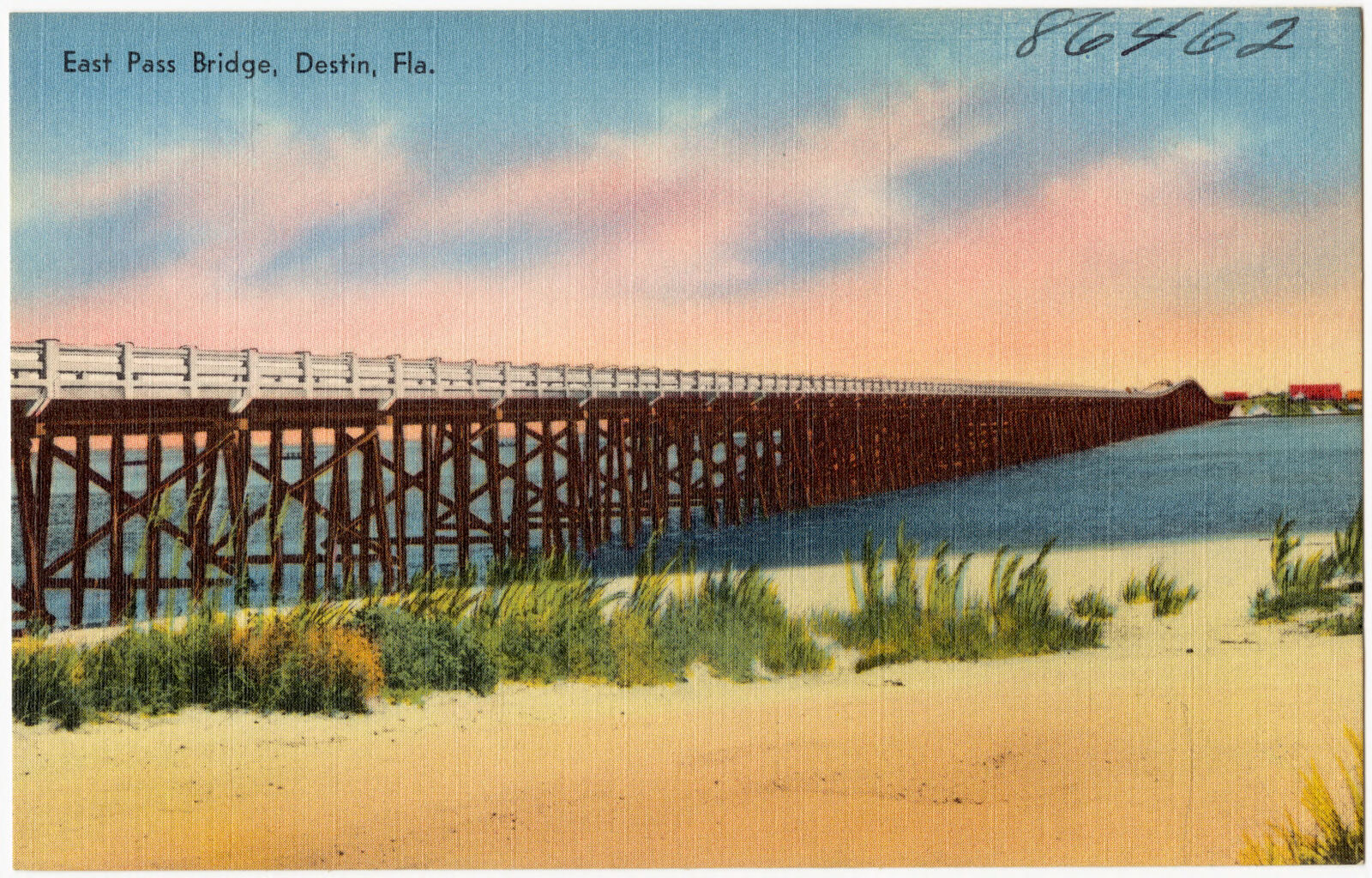 East Pass Bridge, Destin, Florida, Boston Public Library - undated
