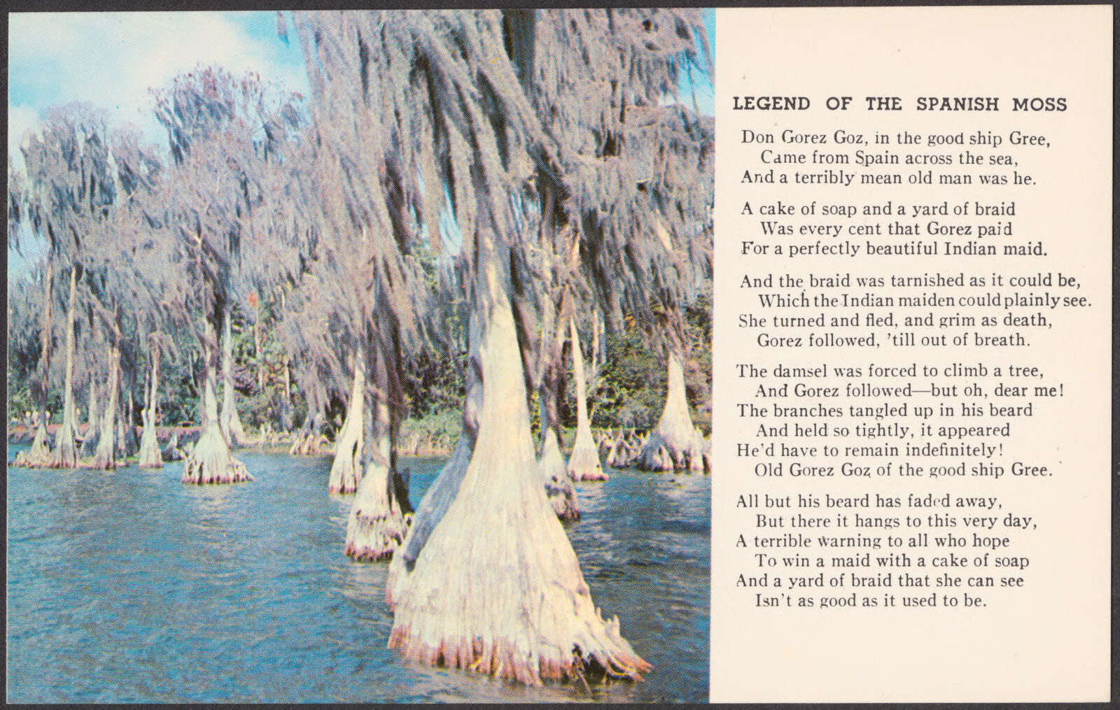 Legend of the Spanish moss, Boston Public Library - undated