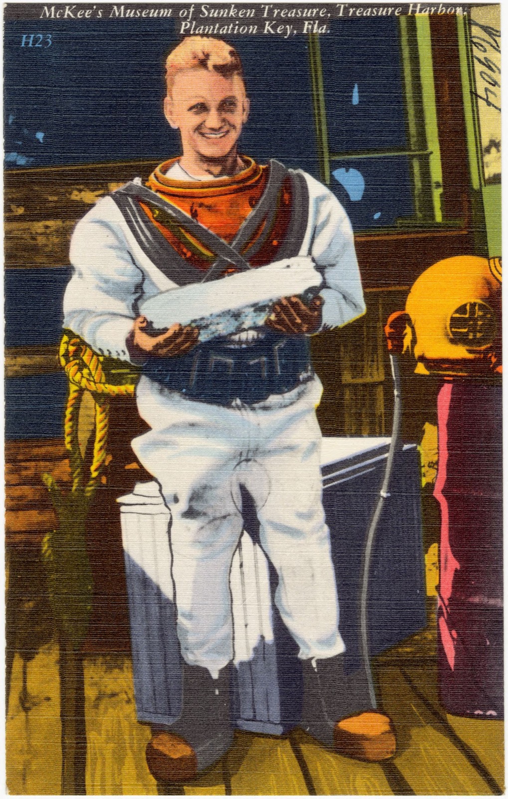 McKee's Museum of Sunken Treasure, Treasure Harbor, Plantation Key, Florida, Boston Public Library - undated
