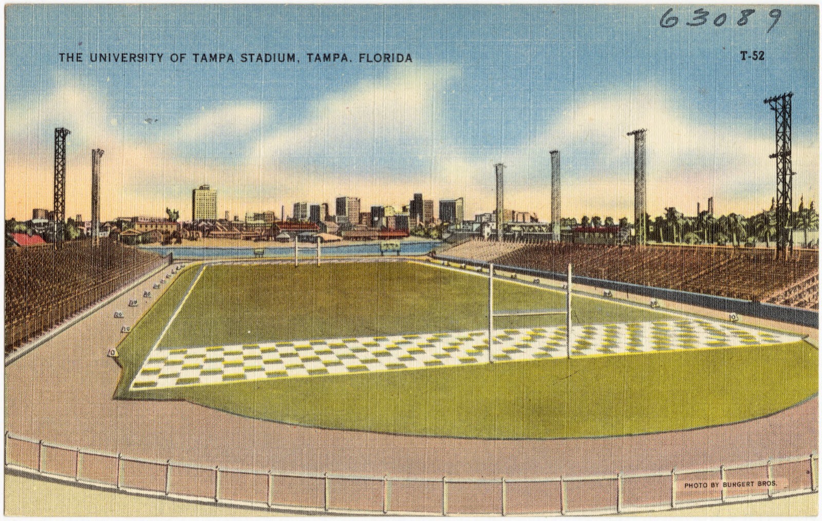 The University of Tampa Stadium, Tampa, Florida, Boston Public Library - undated