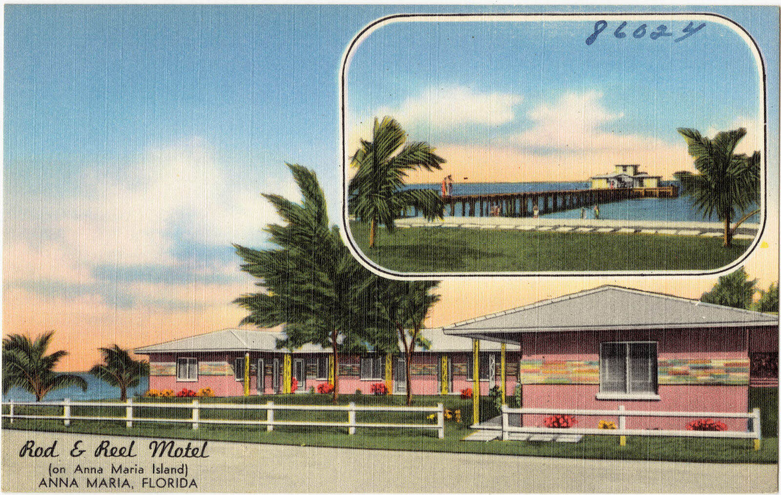 Rod & Reel Motel (on Anna Maria Island) Anna Maria, Florida, Boston Public Library - undated