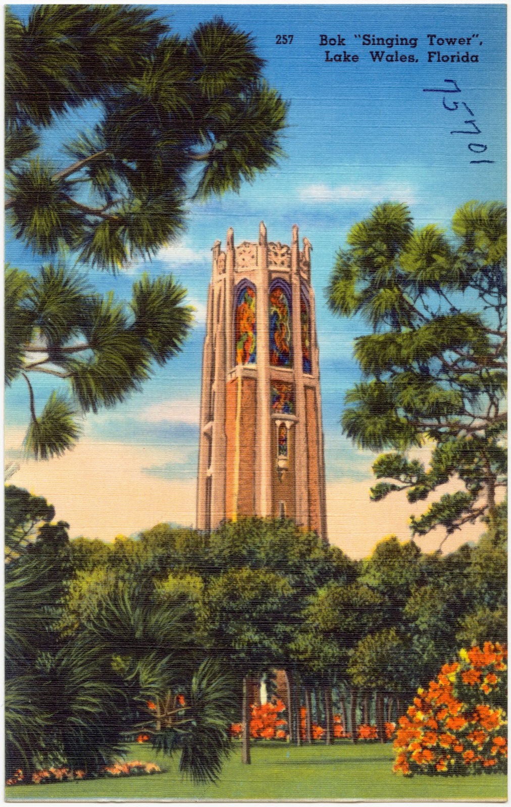 Bok "Singing Tower," Lake Wales, Florida, Boston Public Library - undated