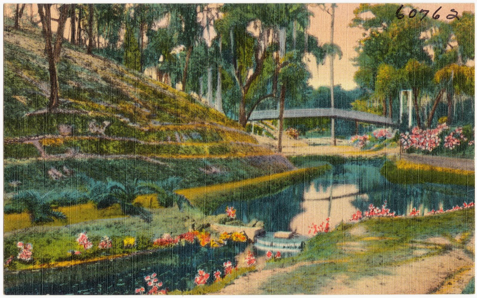 Ravine Gardens, Palatka, Florida, Boston Public Library - undated