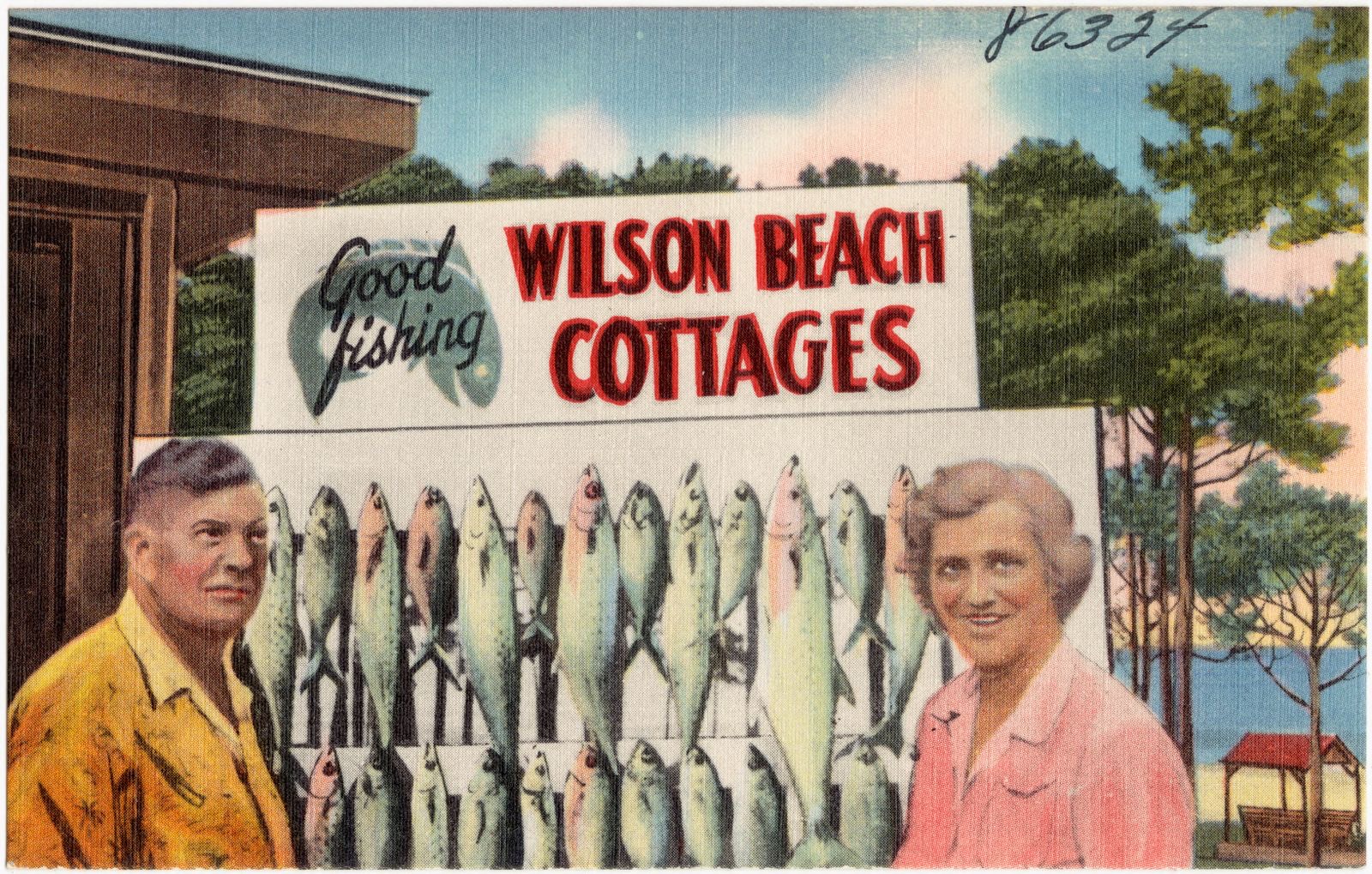 Wilson Beach Cottages, Boston Public Library - undated