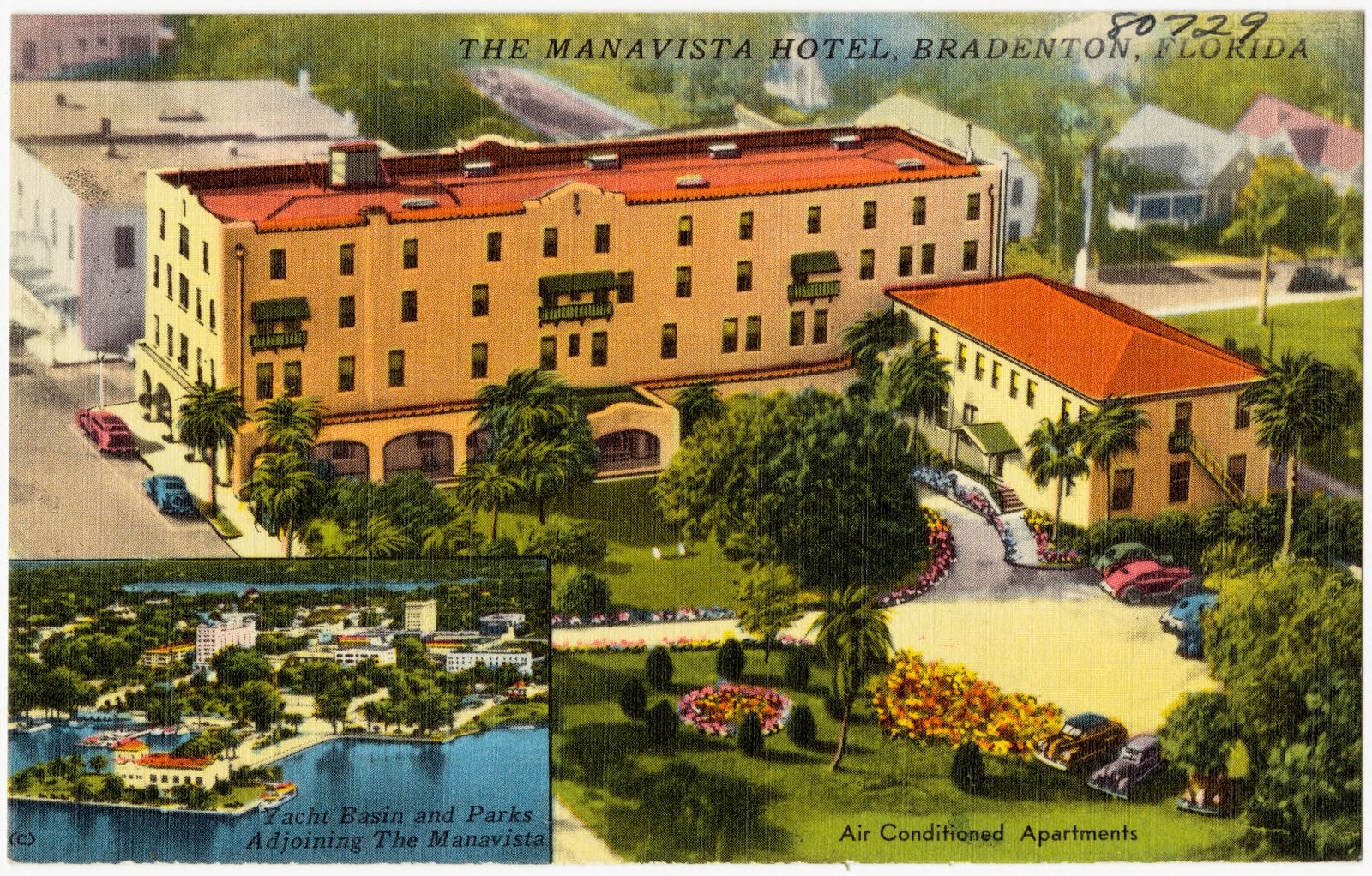 The Manavista Hotel, Bradenton, Florida, Boston Public Library - undated
