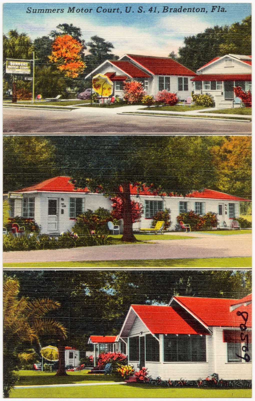 Summers Motor Court, U.S. 41, Bradenton, Fla., Boston Public Library - undated