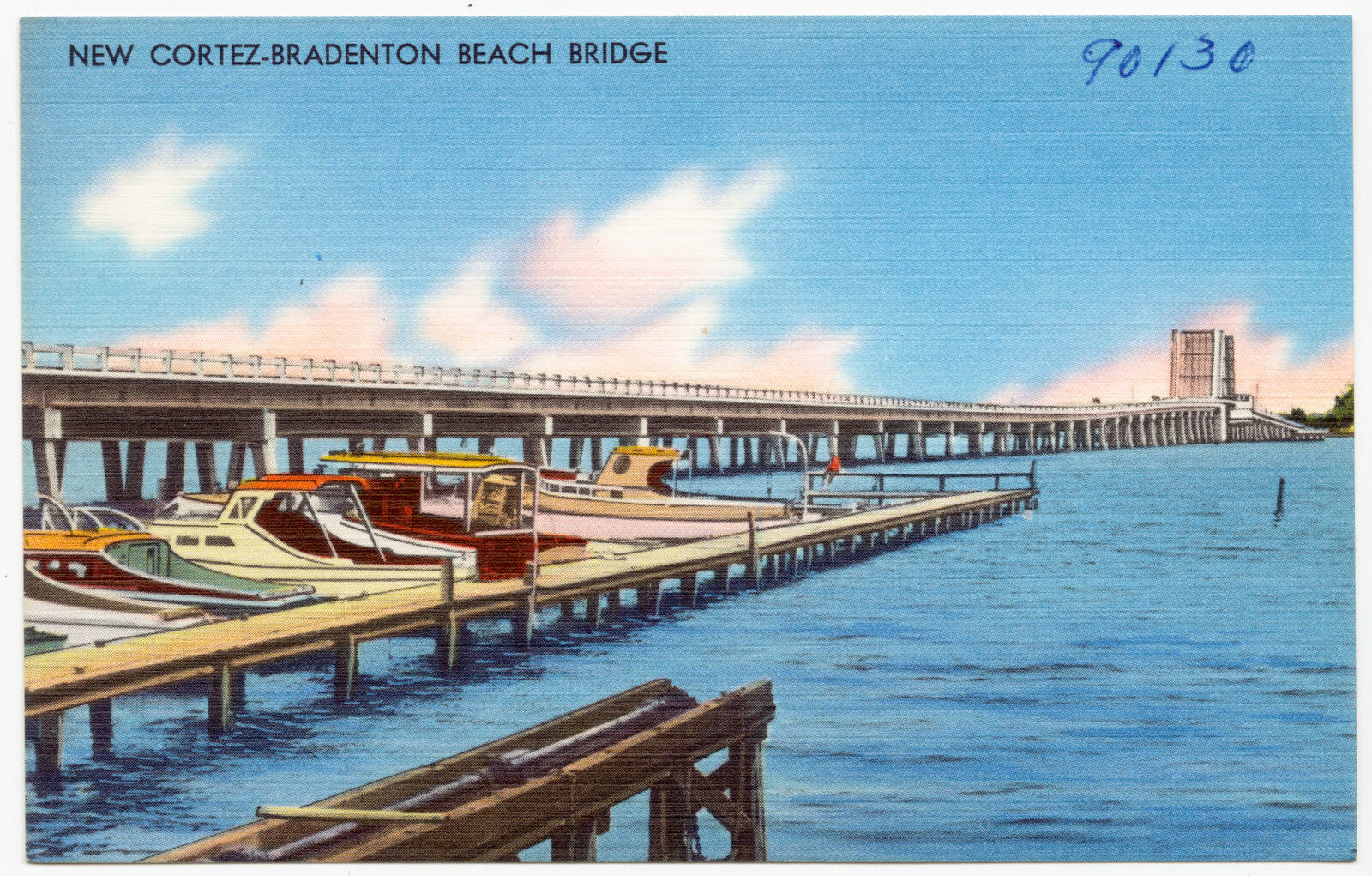 New Cortez-Bradenton beach bridge, Boston Public Library - undated