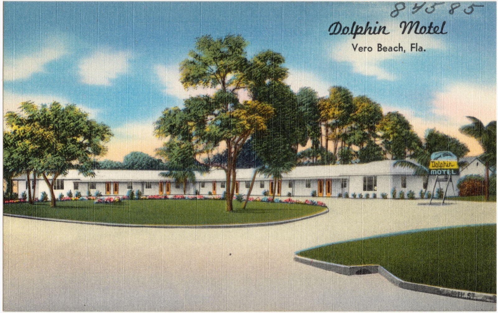 Dolphin Motel, Vero Beach, Florida, Boston Public Library - undated