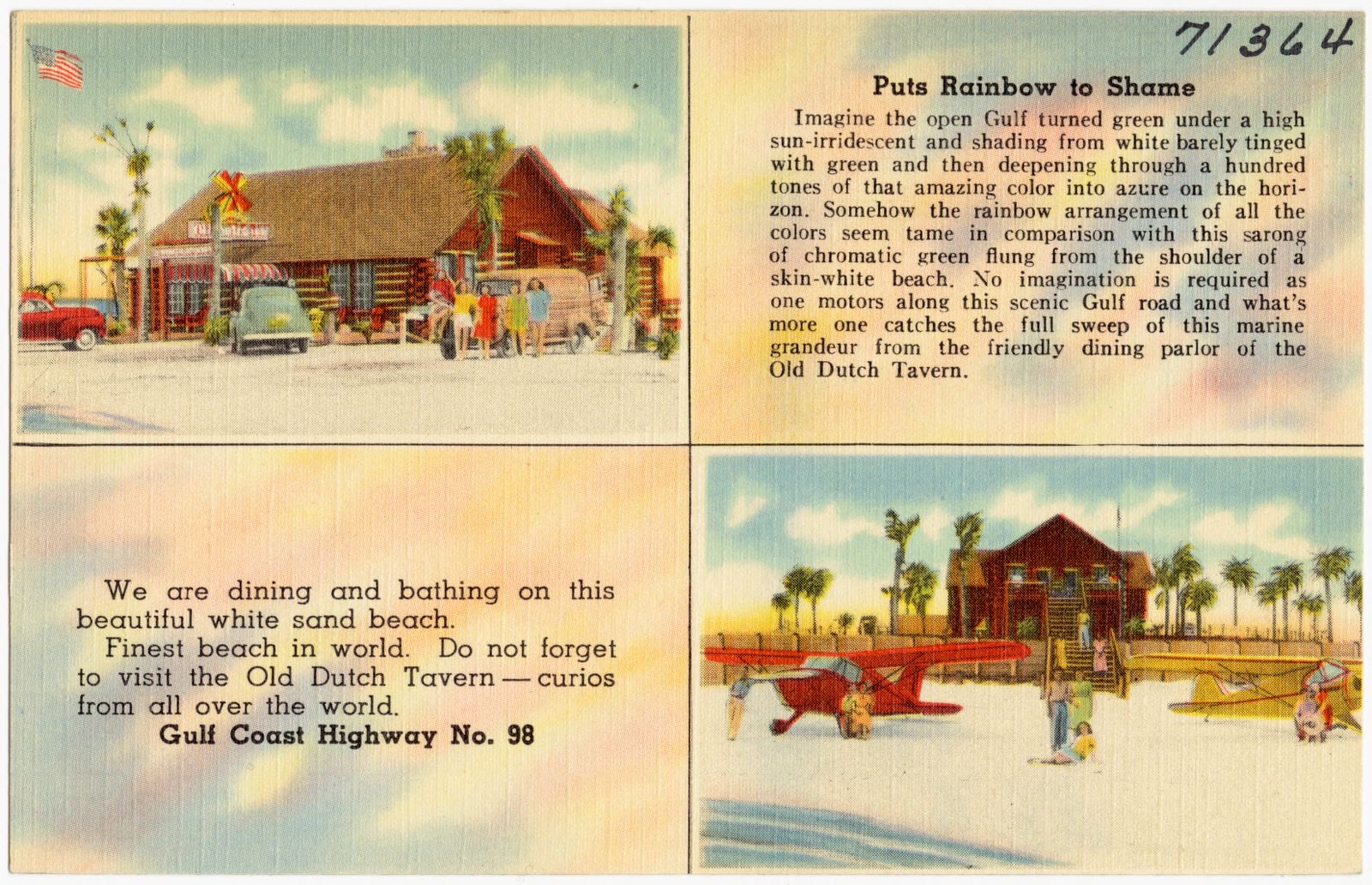 Puts rainbow to shame, Boston Public Library - undated