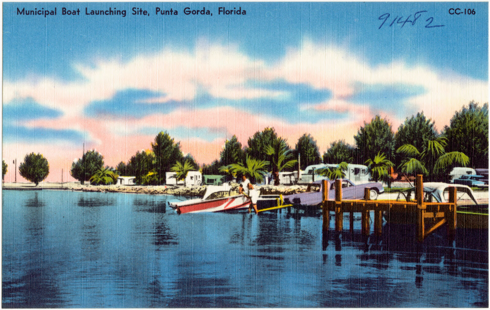 Municipal boat launching site, Punta Gorda, Florida, Boston Public Library - undated