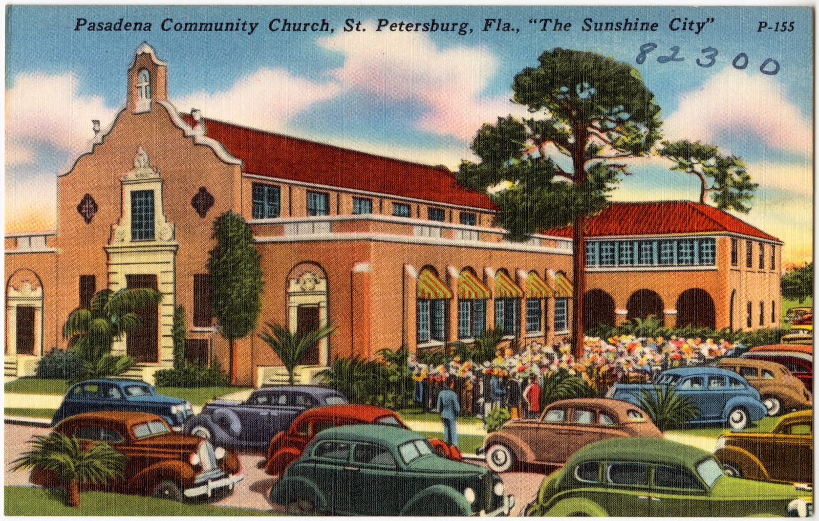 Pasadena Community Church, St. Petersburg, Florida, "the sunshine city", Boston Public Library - undated