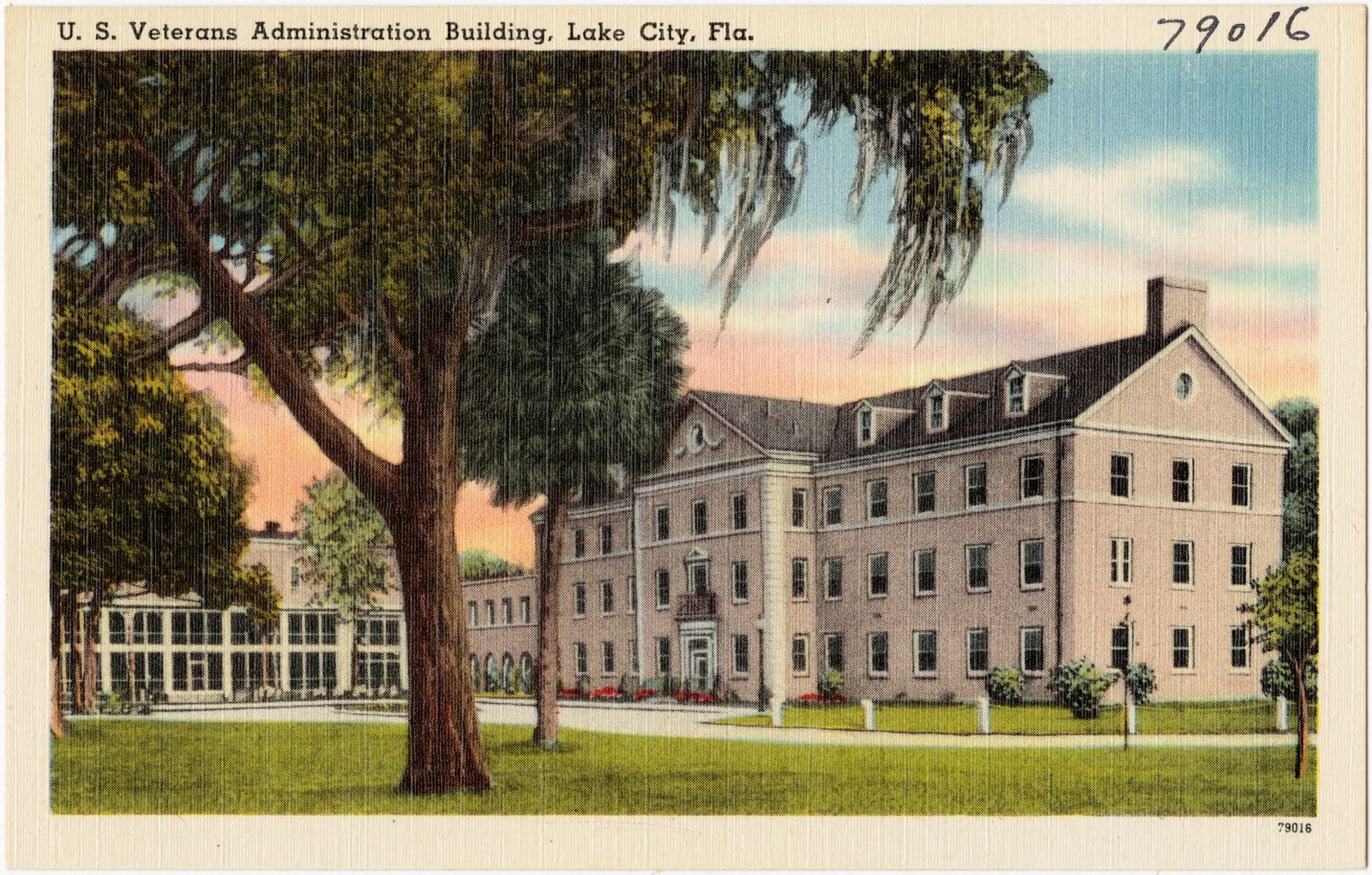 U.S. Veterans Administration Building, Lake City, Fla., Boston Public Library - undated