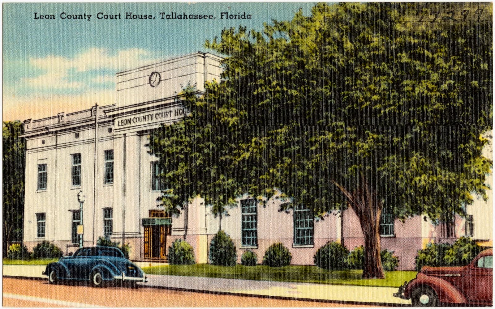 Leon County court house, Tallahassee, Florida, Boston Public Library - undated