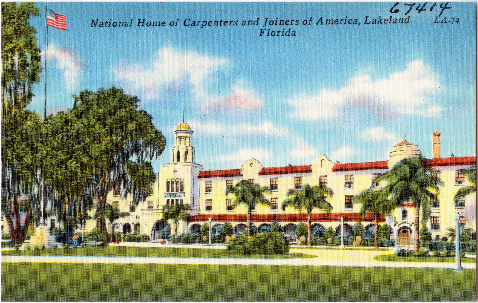 National Home of Carpenters and Joiners of America, Lakeland, Florida, Boston Public Library - undated