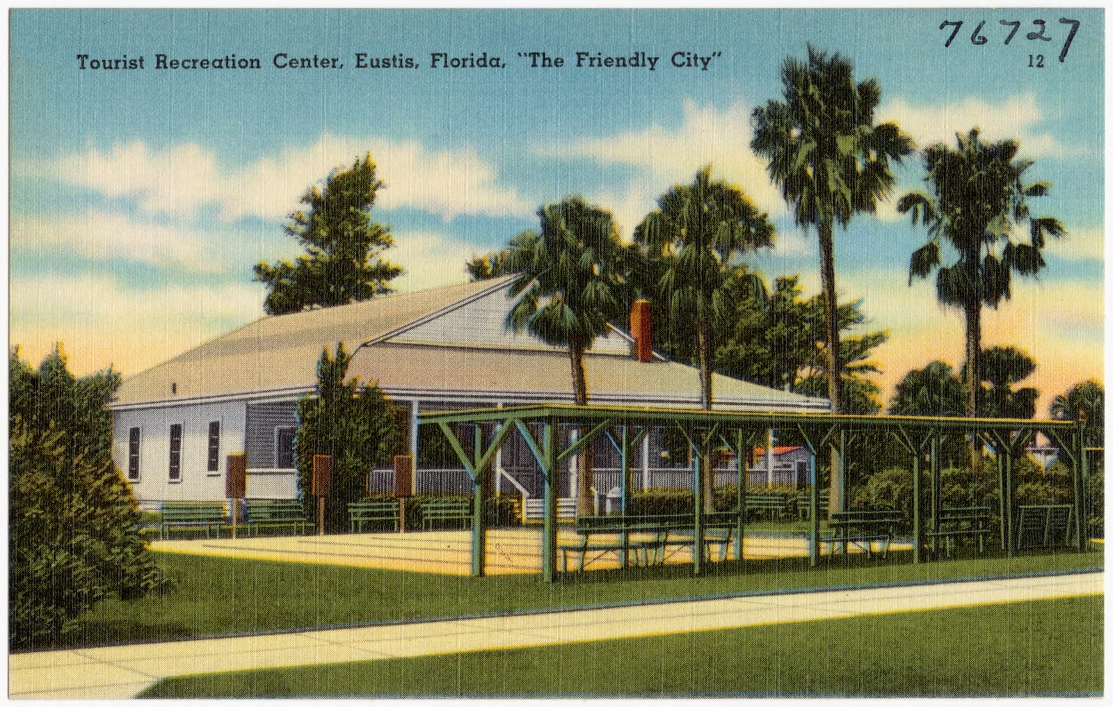 Tourist Recreation Center, Eustis, Florida, "The Friendly City", Boston Public Library - undated