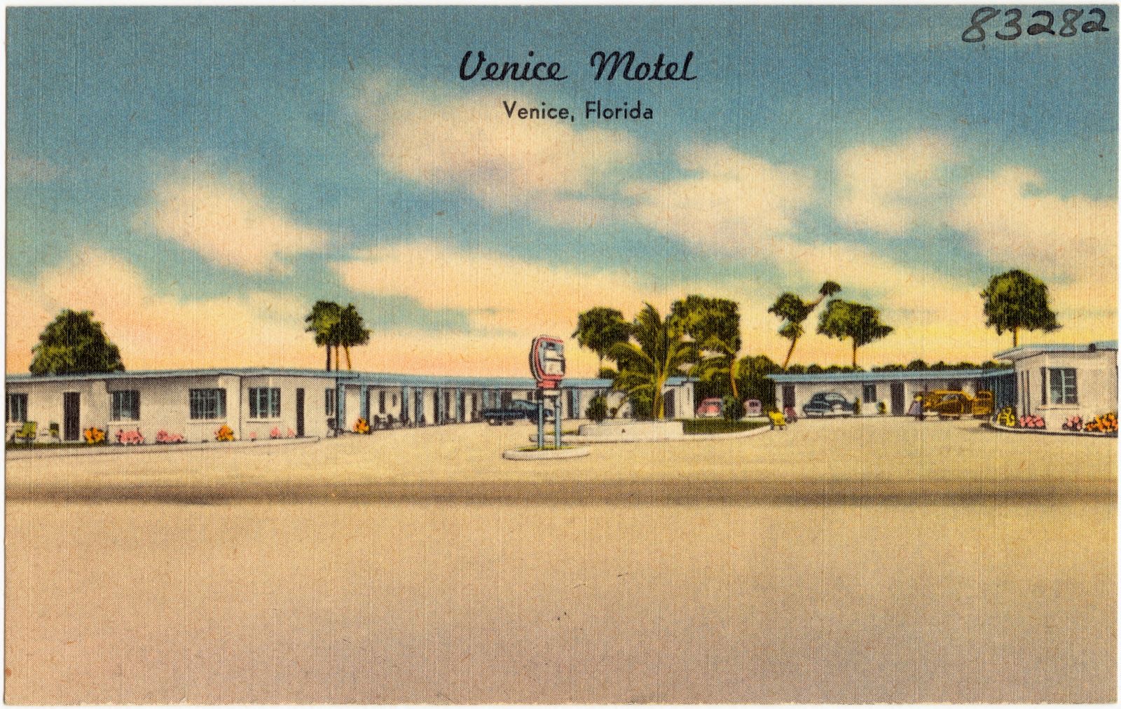 Venice Motel, Venice, Florida, Boston Public Library - undated