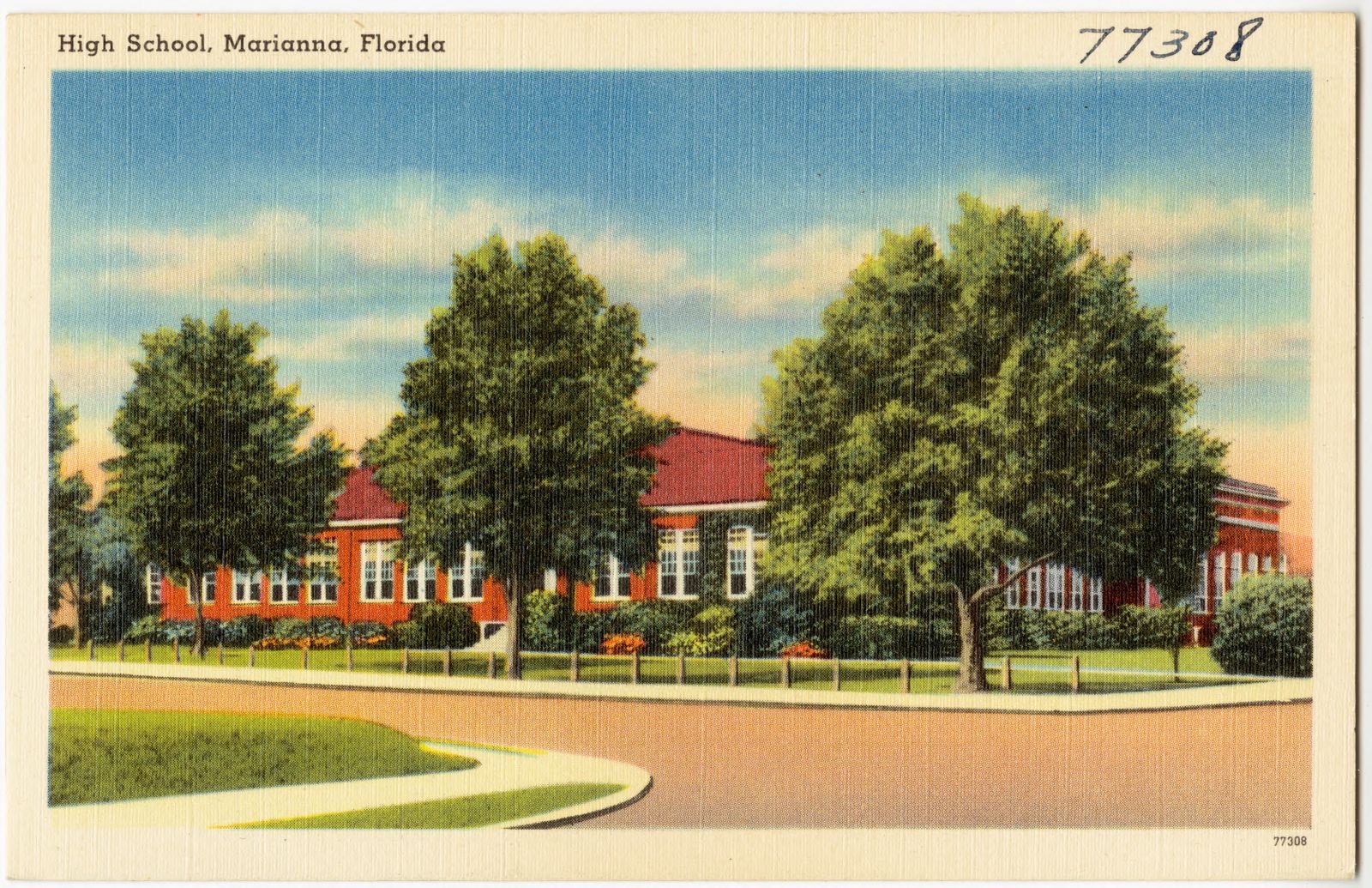 High school, Marianna, Florida, Boston Public Library - undated