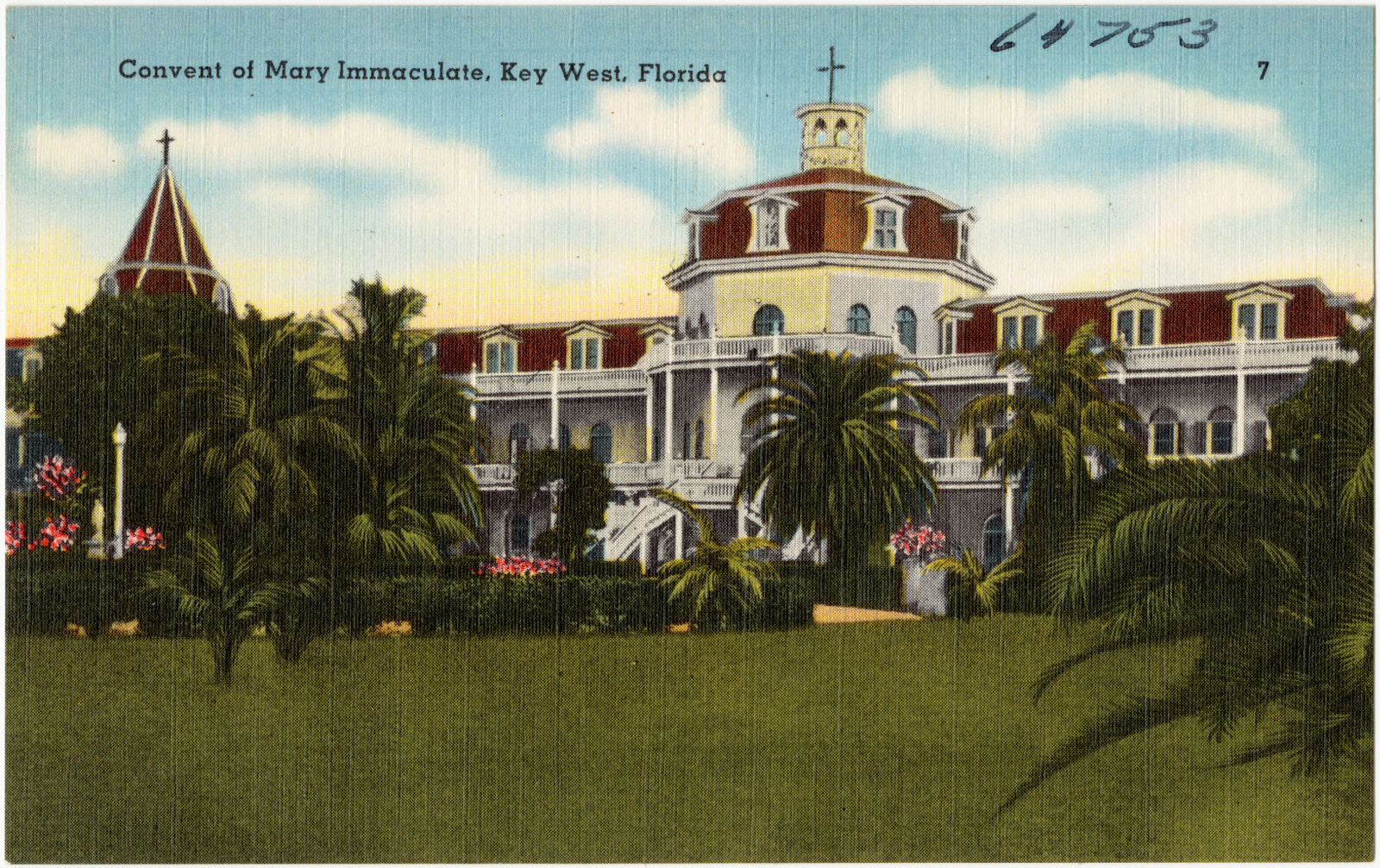 Convent of Mary Immaculate, Key West, Florida, Boston Public Library - undated