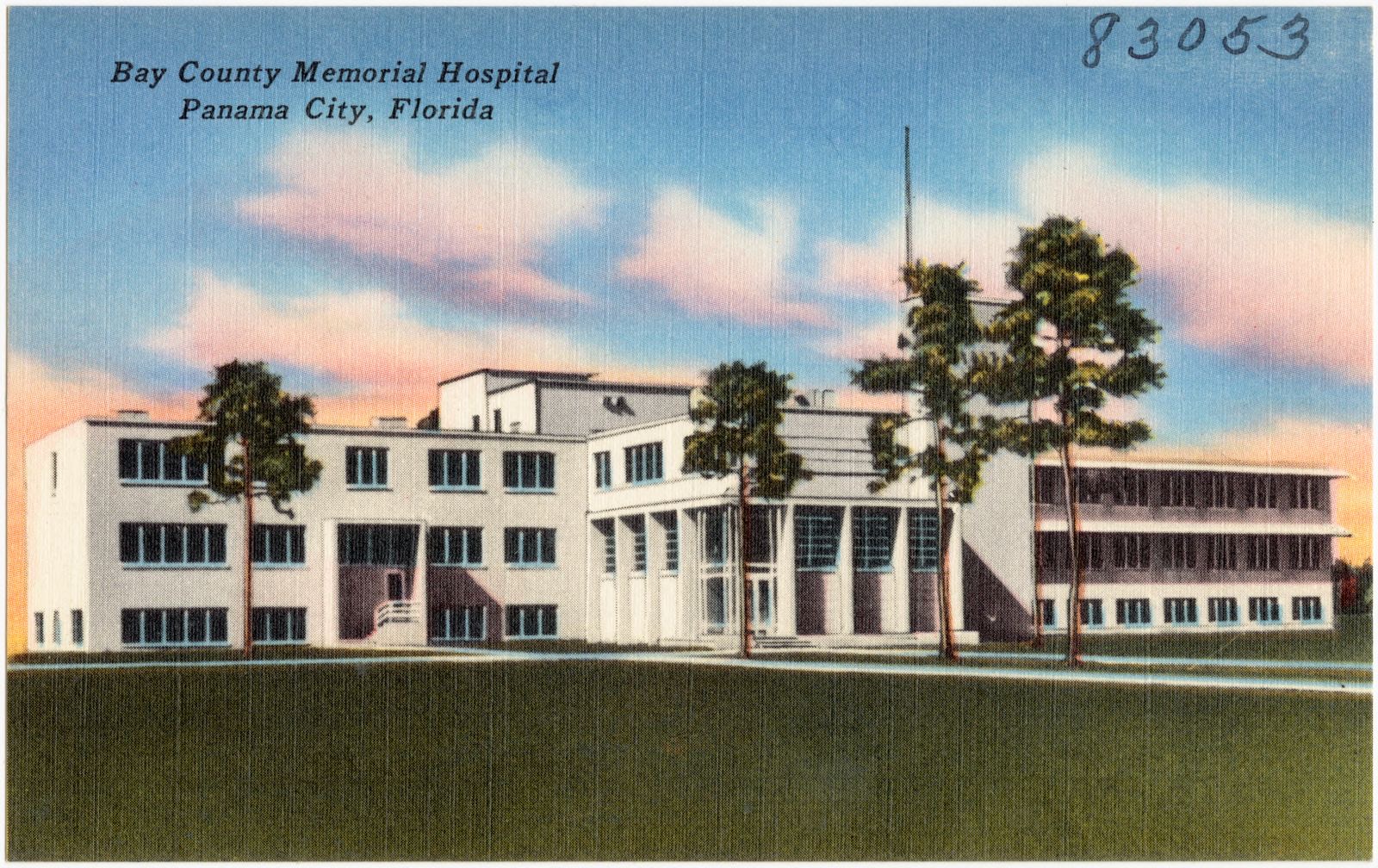 Bay County Memorial Hospital, Panama City, Florida, Boston Public Library - undated