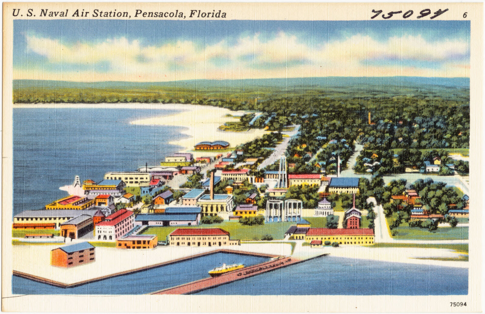 U.S. Naval air station, Pensacola, Florida, Boston Public Library - undated