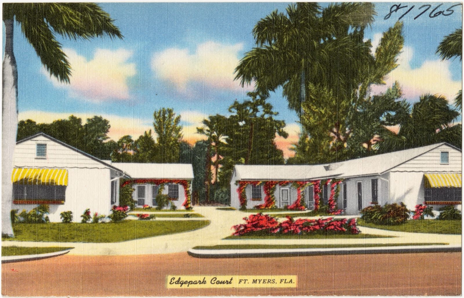 Edgepark Court, Ft. Myers, Fla., Boston Public Library - undated