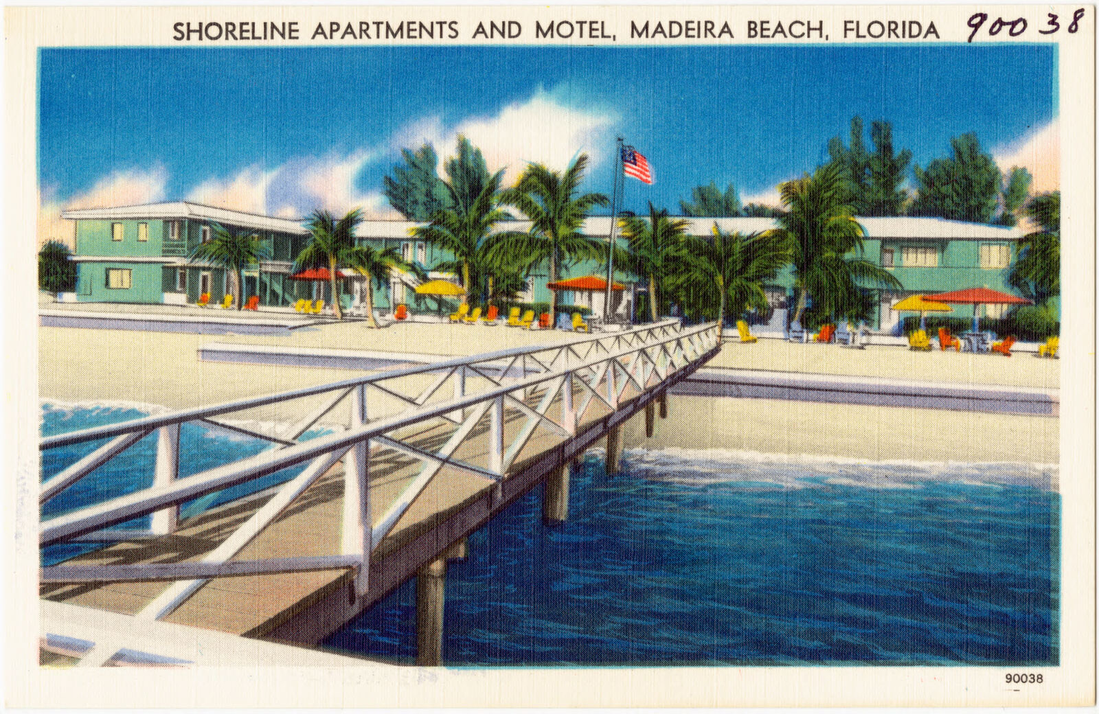 Shoreline Apartments and Motel, Madeira Beach, Florida, Boston Public Library - undated