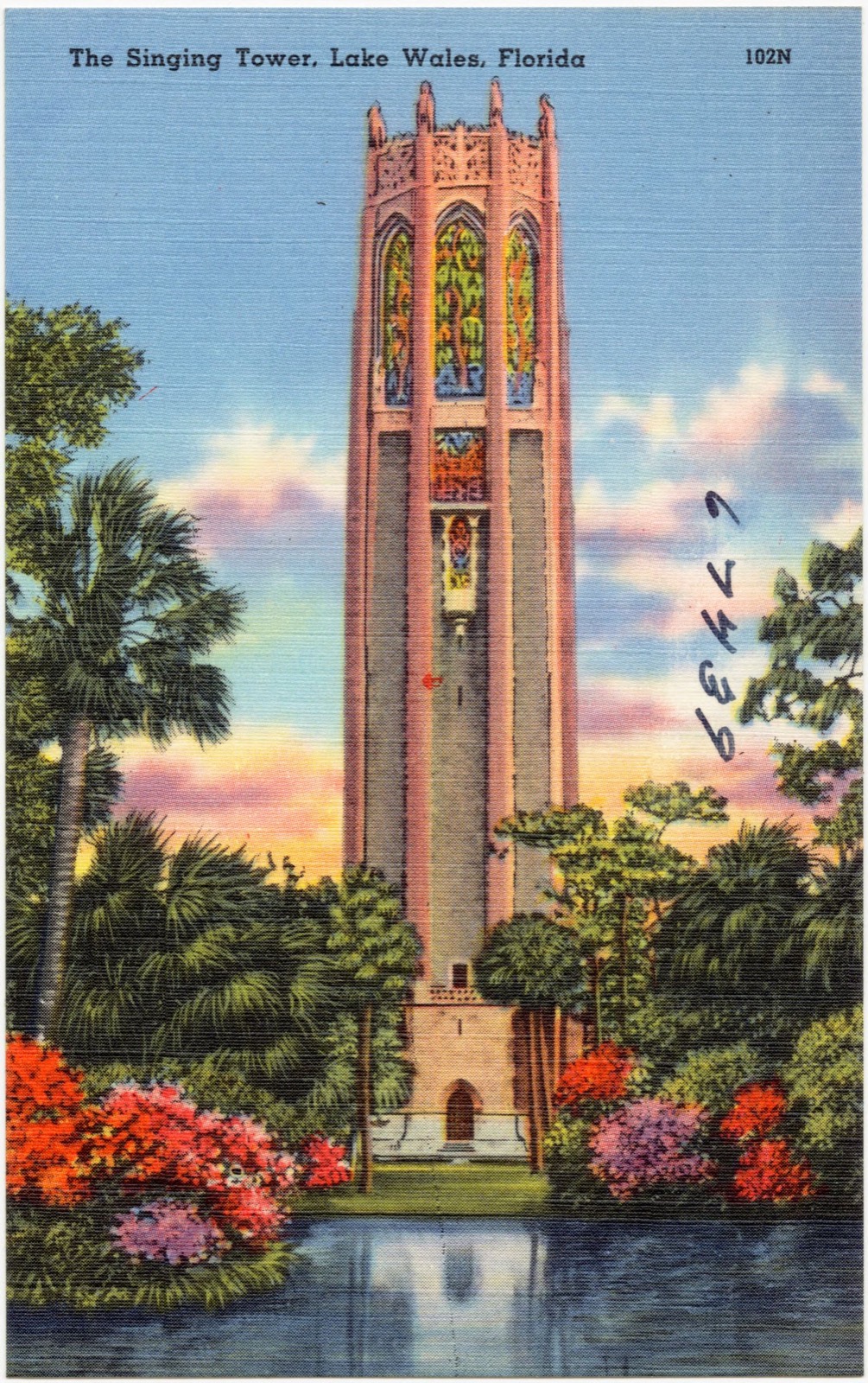 The Singing Tower, Lake Wales, Florida, Boston Public Library - undated