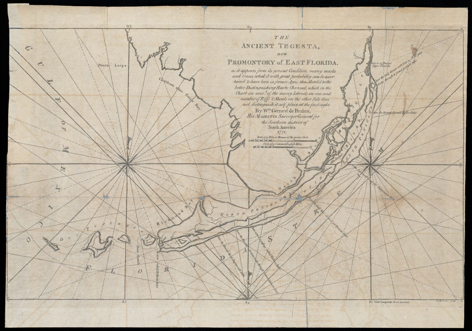 The Ancient Tegesta, now promontory of East Florida, Boston Public Library - undated